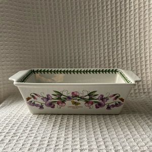 Portmeirion Botantic Gardens Floral Design 2 Lb. Meatloaf - Baking Pan